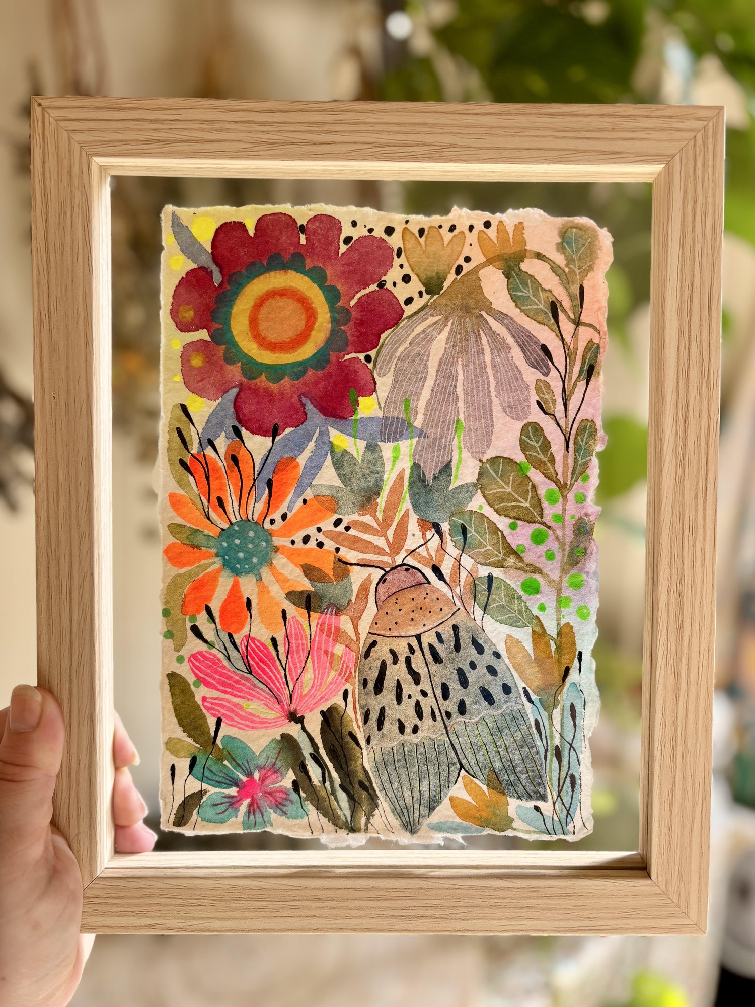 Original Art: Original Hand-Painted Watercolour & Acrylic Creations - Erika's Whimsical Art