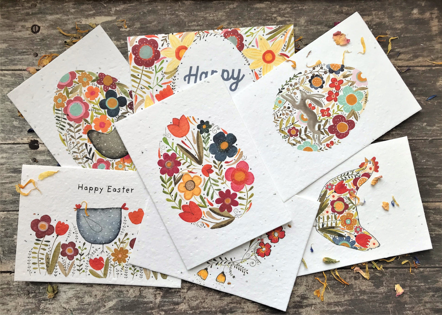 Plantable Easter Cards - Erika's Whimsical Art