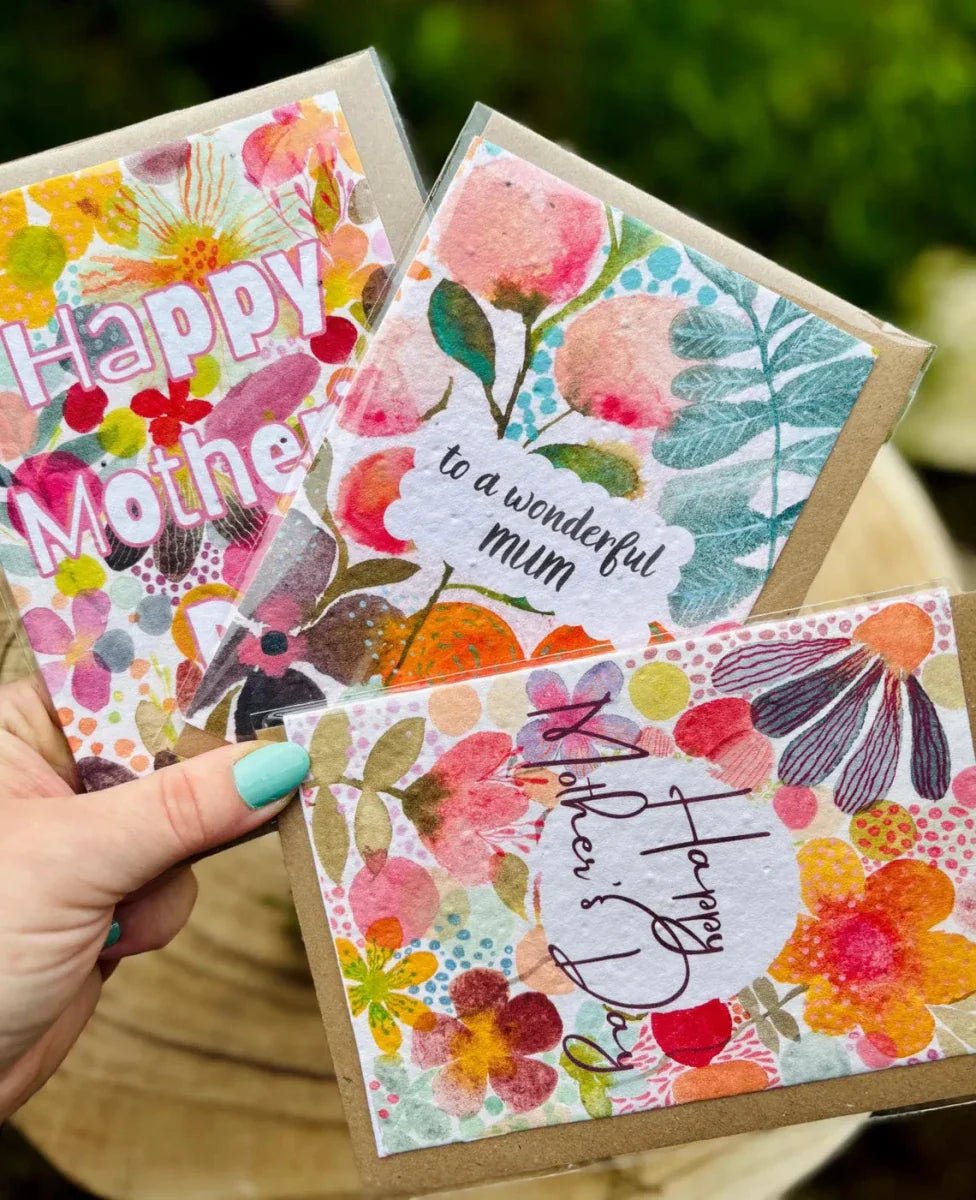 Plantable Mother's Day Cards - Erika's Whimsical Art