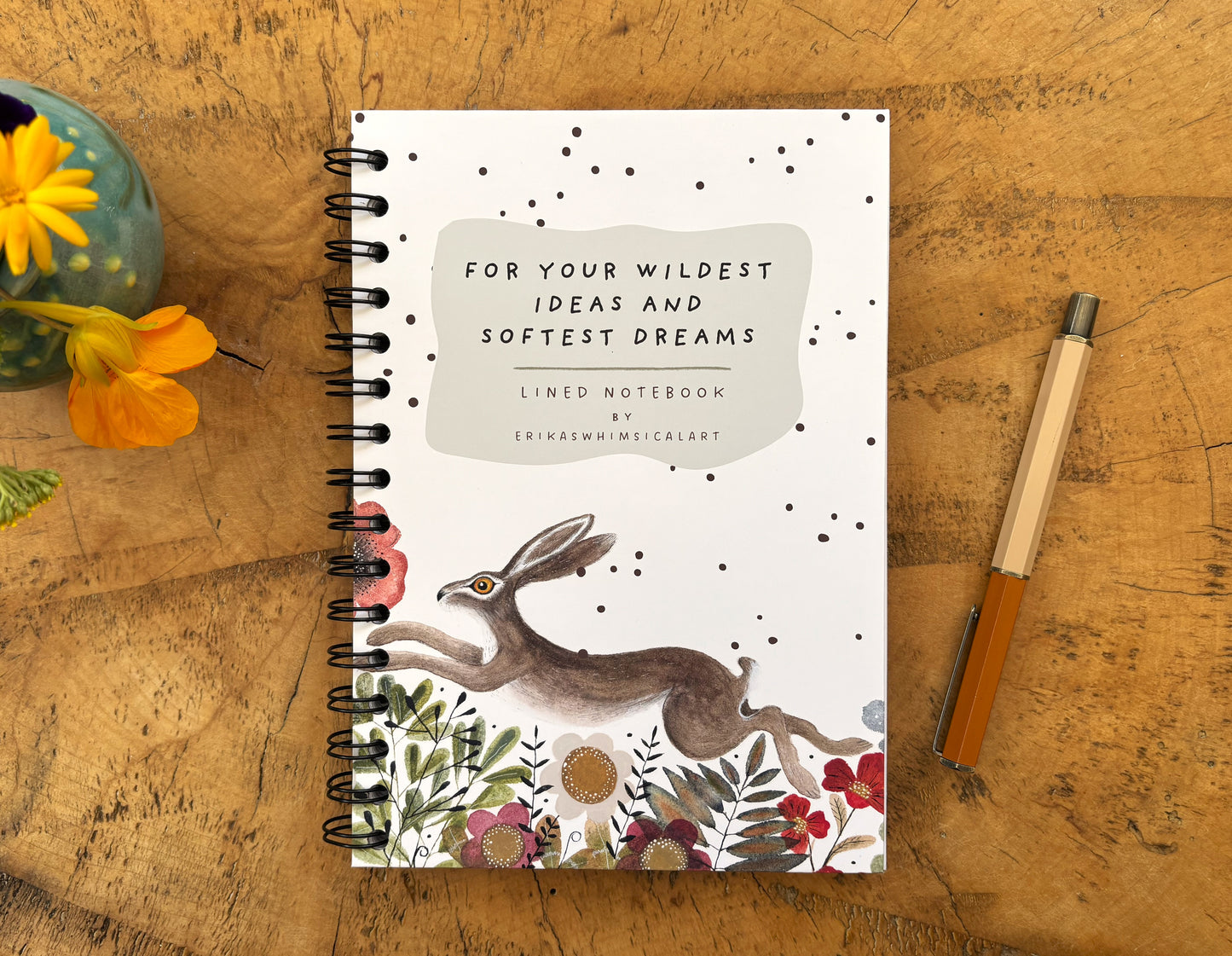 For Your Wildest Ideas & Softest Dreams  | Notebook A5