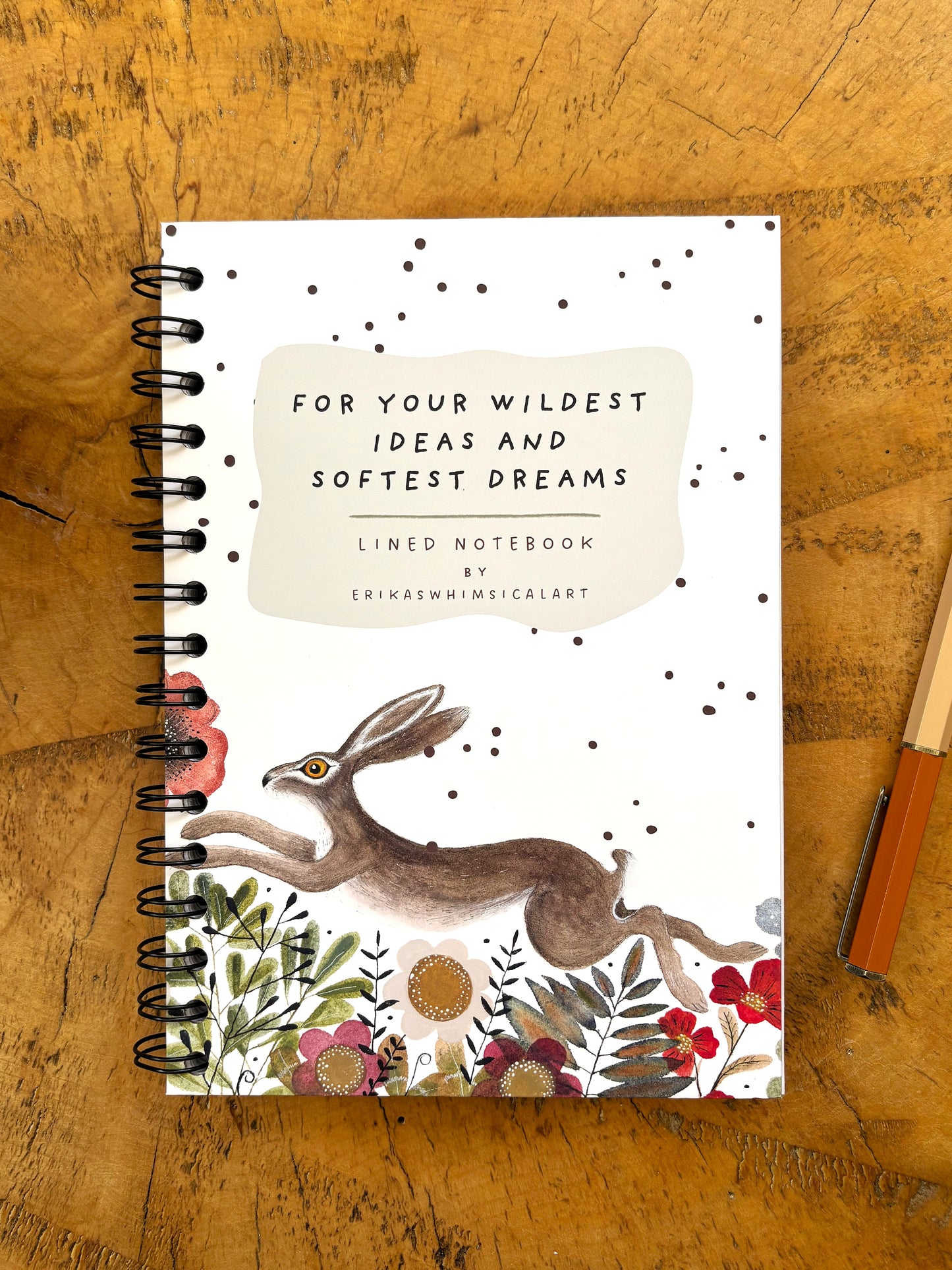 For Your Wildest Ideas & Softest Dreams  | Notebook A5