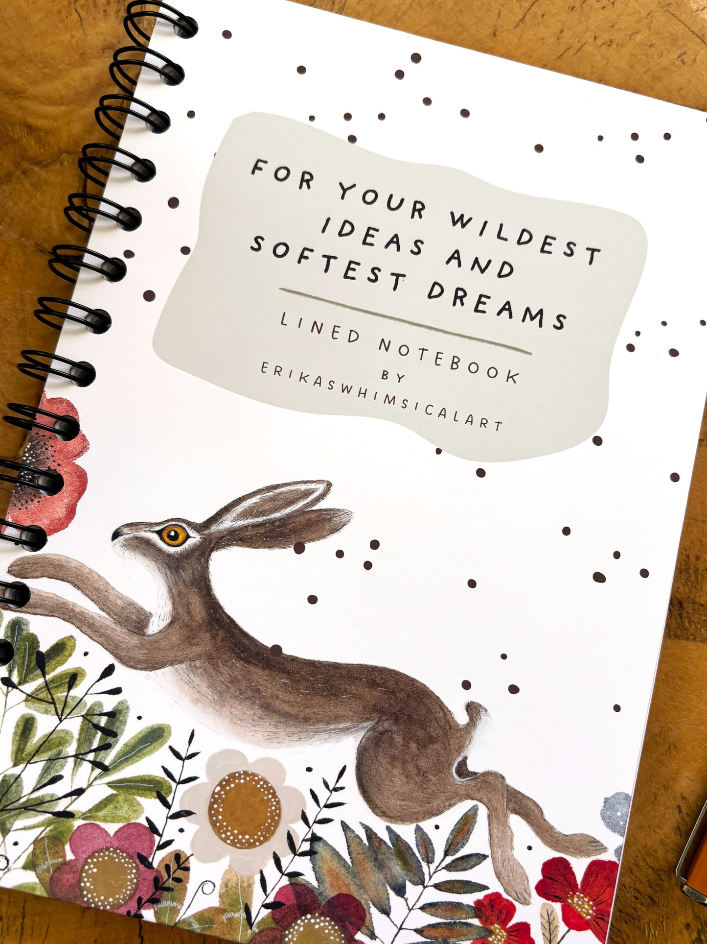 For Your Wildest Ideas & Softest Dreams  | Notebook A5