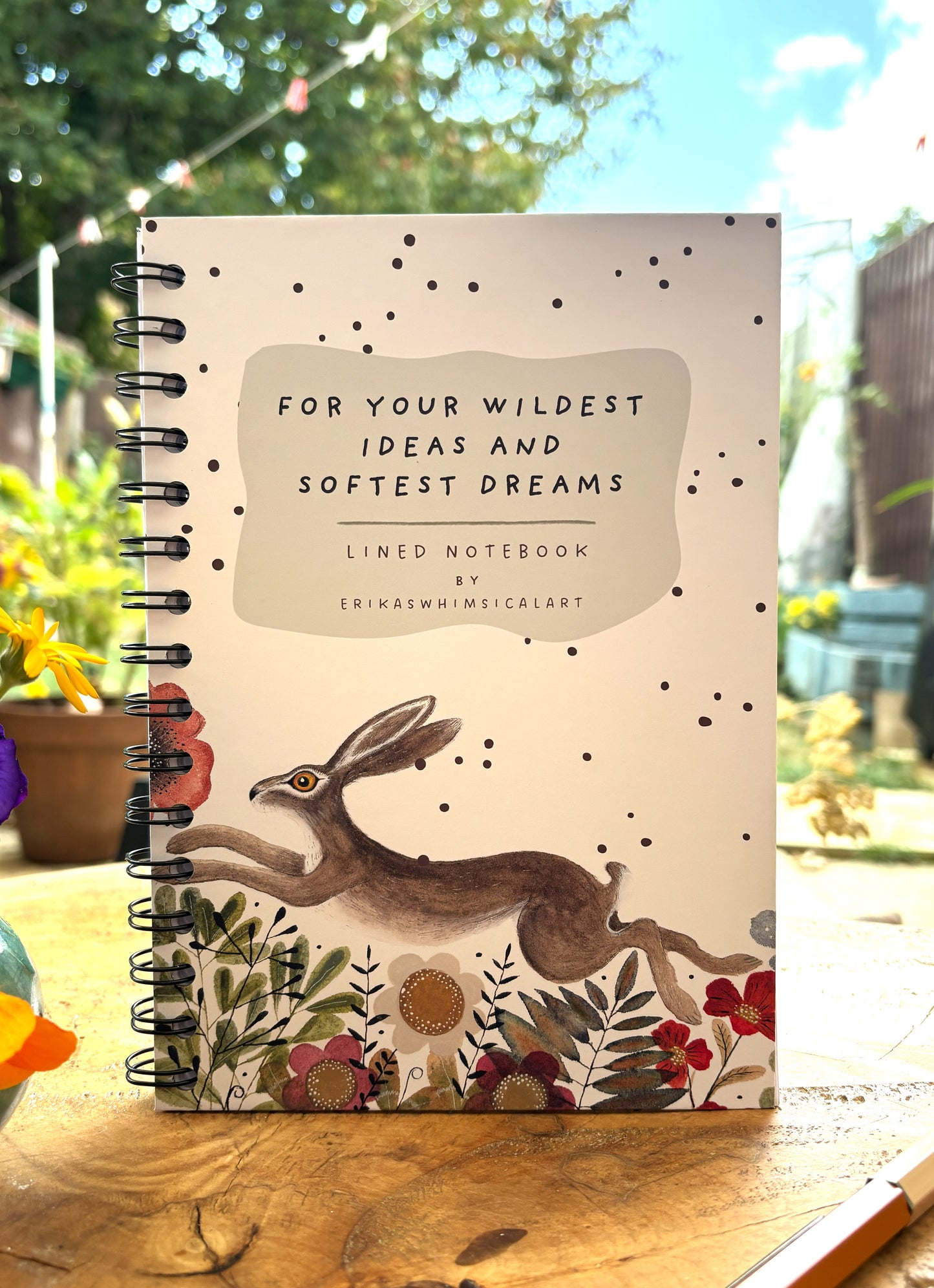 For Your Wildest Ideas & Softest Dreams  | Notebook A5