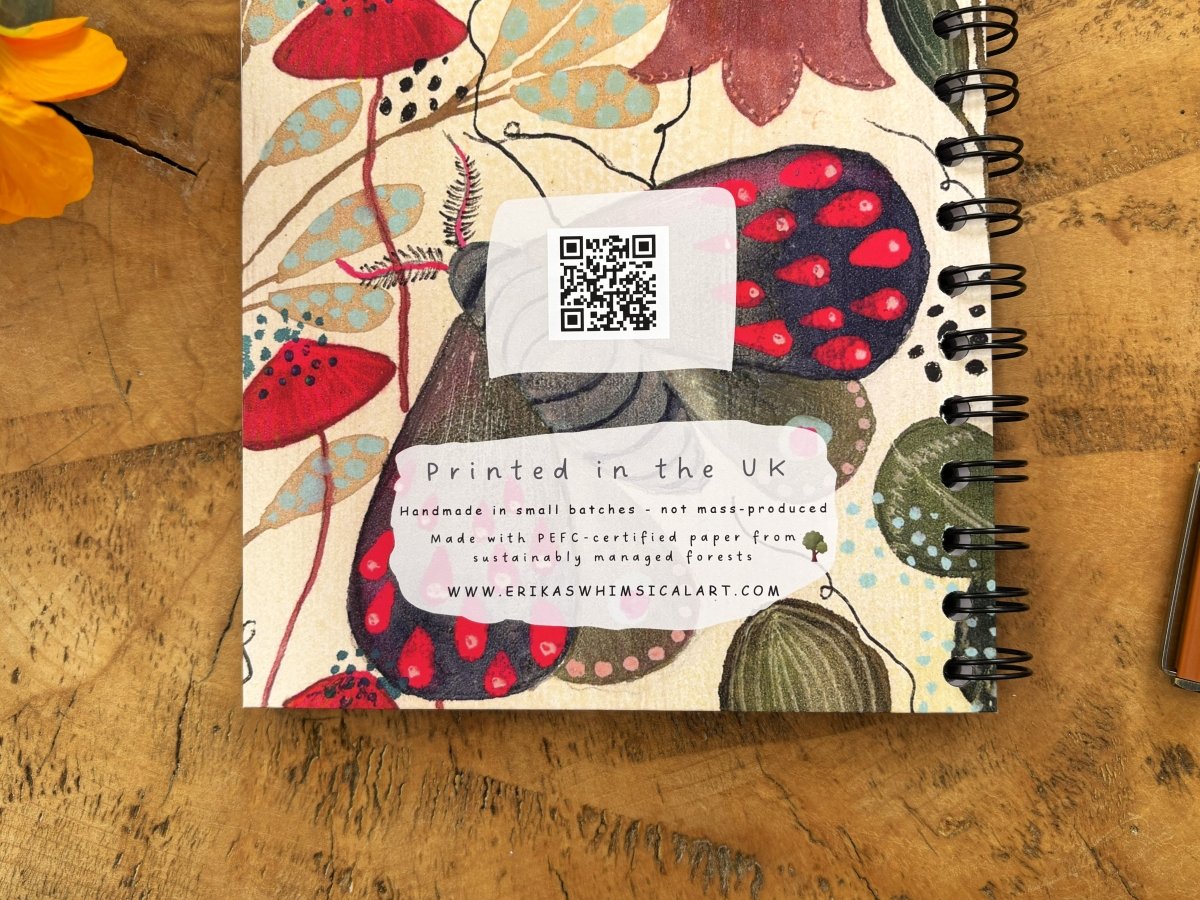 A Place for New Beginnings | Notebook A5 - Erika's Whimsical Art