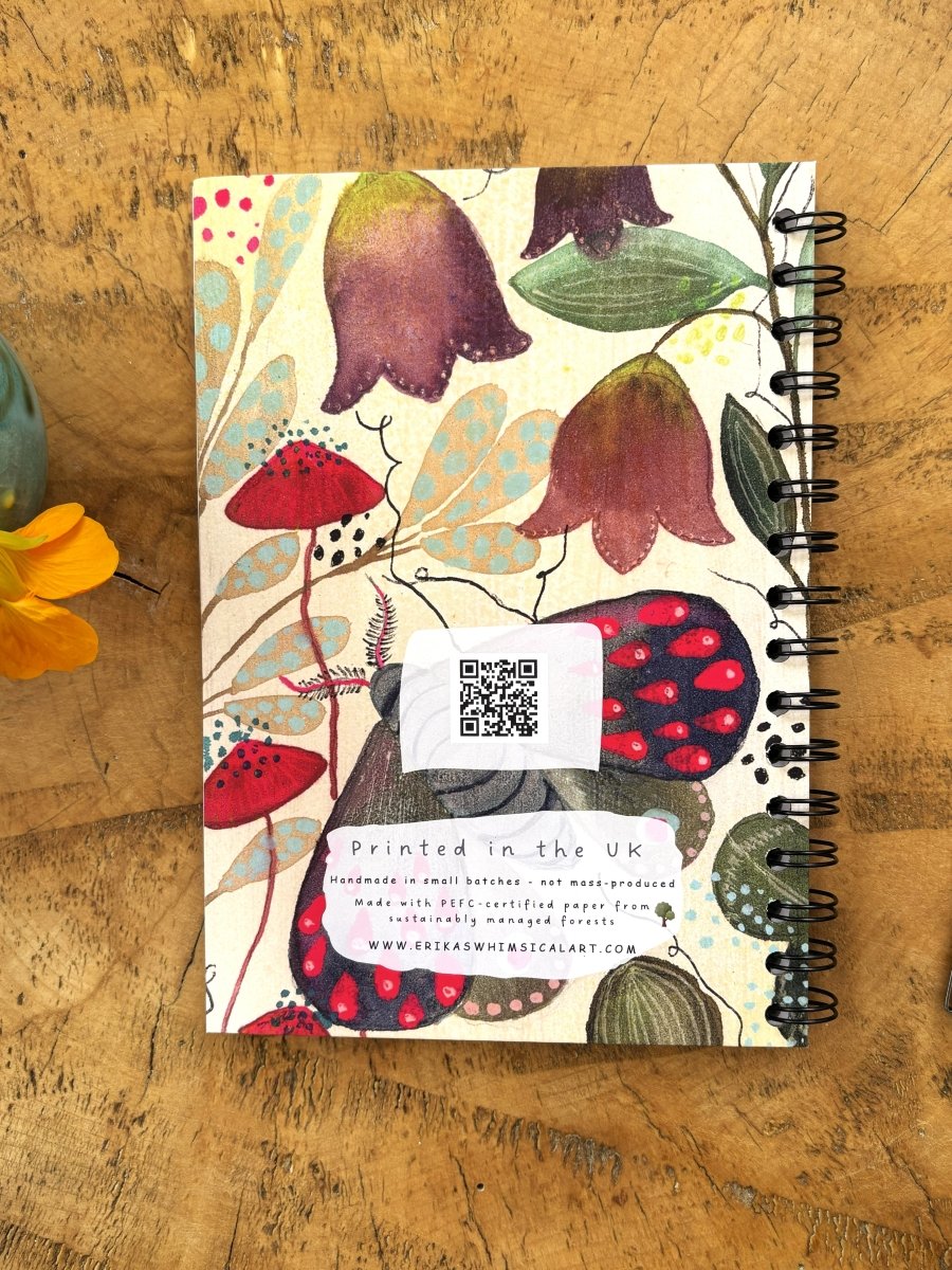 A Place for New Beginnings | Notebook A5 - Erika's Whimsical Art