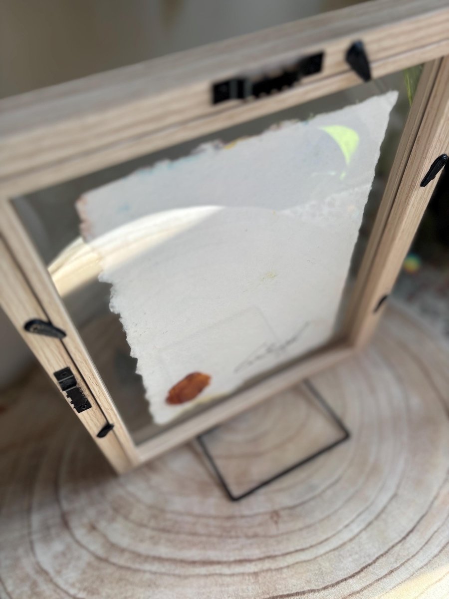 Floral Watercolor Painting: Original A5 Art on Handmade Cotton Paper - Erika's Whimsical Art