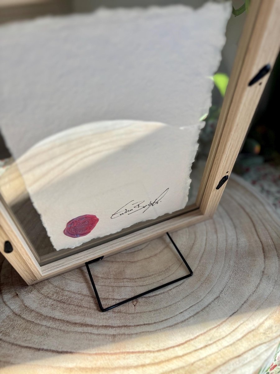 Floral Watercolor Painting: Original A5 Art on Handmade Cotton Paper - Erika's Whimsical Art