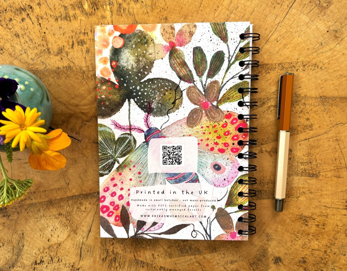 For All Your Brilliant Ideas | Notebook A5 - Erika's Whimsical Art