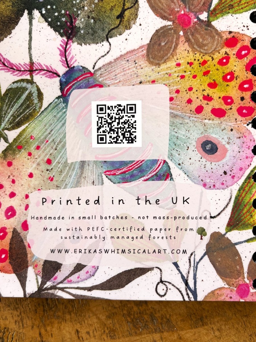 For All Your Brilliant Ideas | Notebook A5 - Erika's Whimsical Art