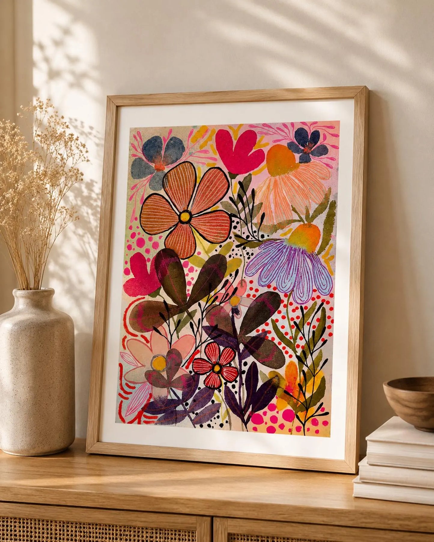 Floral wall art, Watercolour floral print,A4 Art Print, Home Décor, Nursery Art, Unframed, Botanical Prints, Boho wall art (Copy) (Copy) (Copy) (Copy) (Copy)