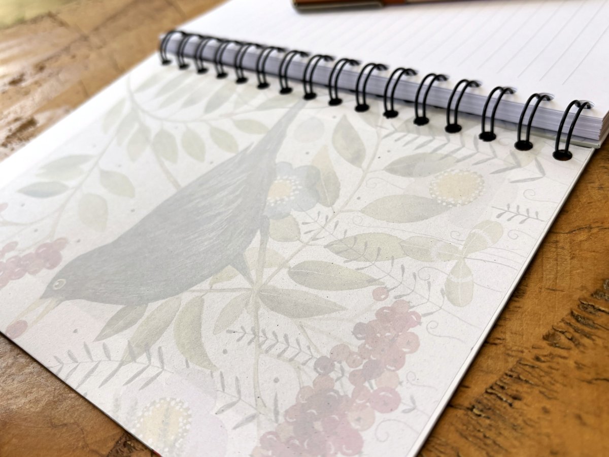 Nature Notes | Nature Journal | Notebook A5 - Erika's Whimsical Art