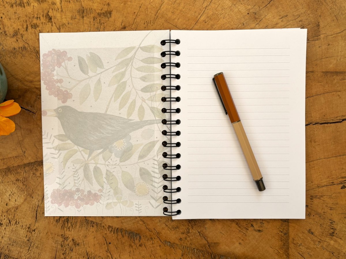 Nature Notes | Nature Journal | Notebook A5 - Erika's Whimsical Art