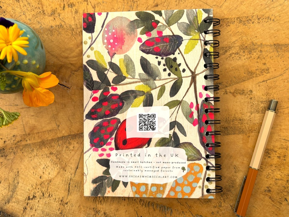 Notes and Thoughts | Notebook A5 - Erika's Whimsical Art