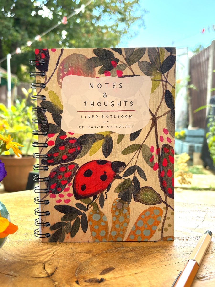 Notes and Thoughts | Notebook A5 - Erika's Whimsical Art