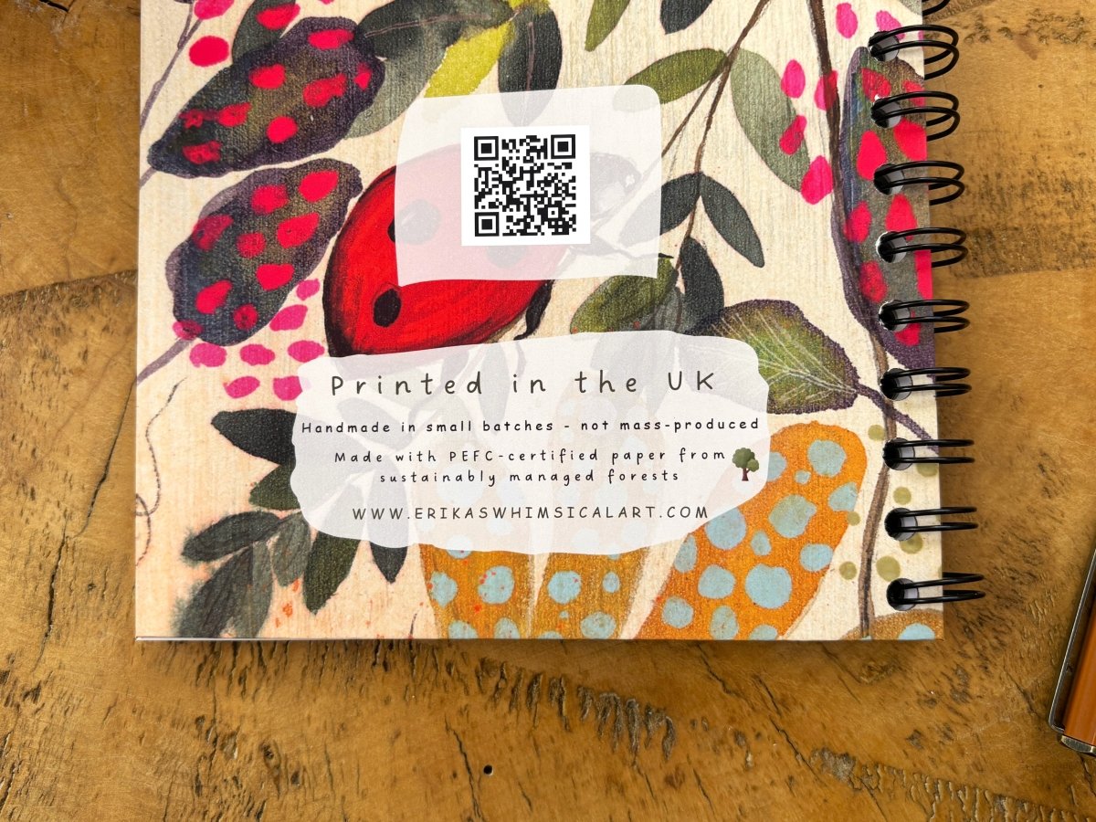 Notes and Thoughts | Notebook A5 - Erika's Whimsical Art