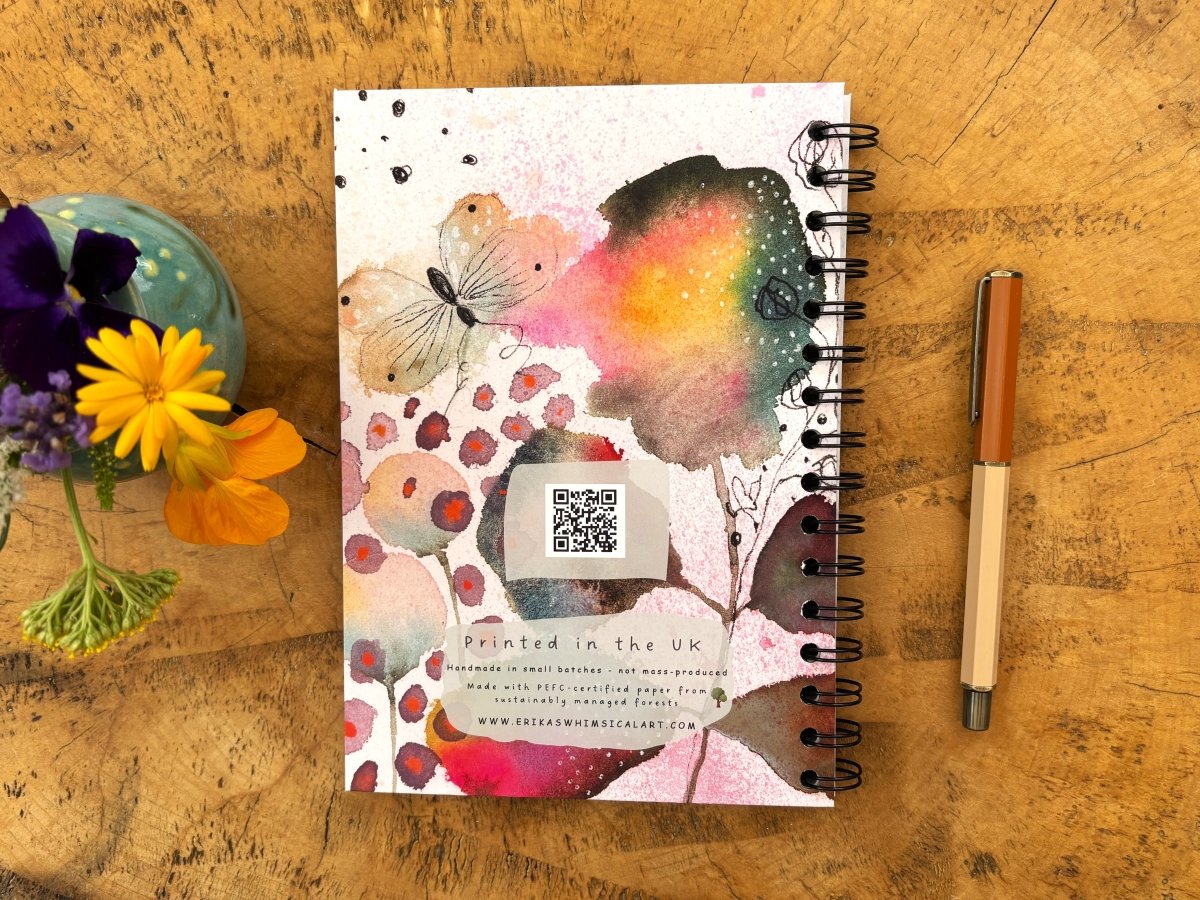 Notes & Dreams | Notebook A5 - Erika's Whimsical Art