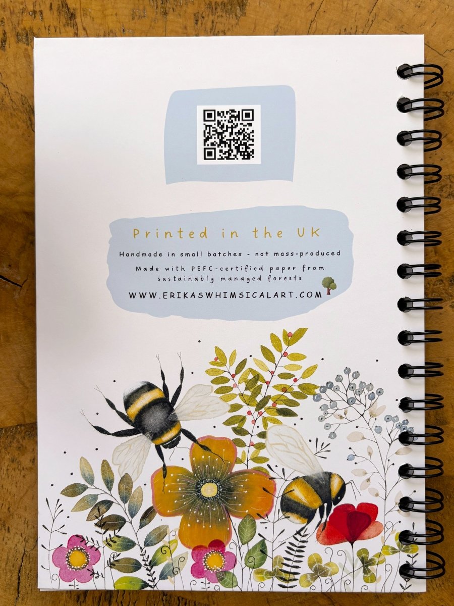 Notes for Busy Minds | Notebook A5 - Erika's Whimsical Art