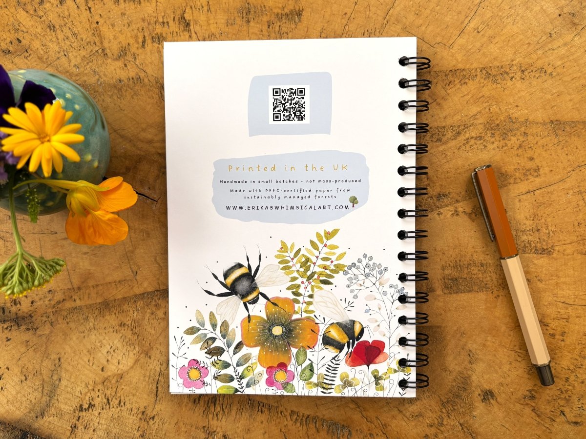 Notes for Busy Minds | Notebook A5 - Erika's Whimsical Art