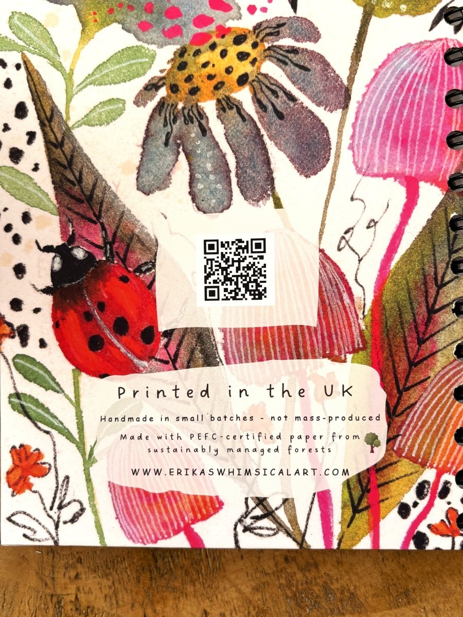 The Beginning Of Something Amazing | Notebook A5 - Erika's Whimsical Art