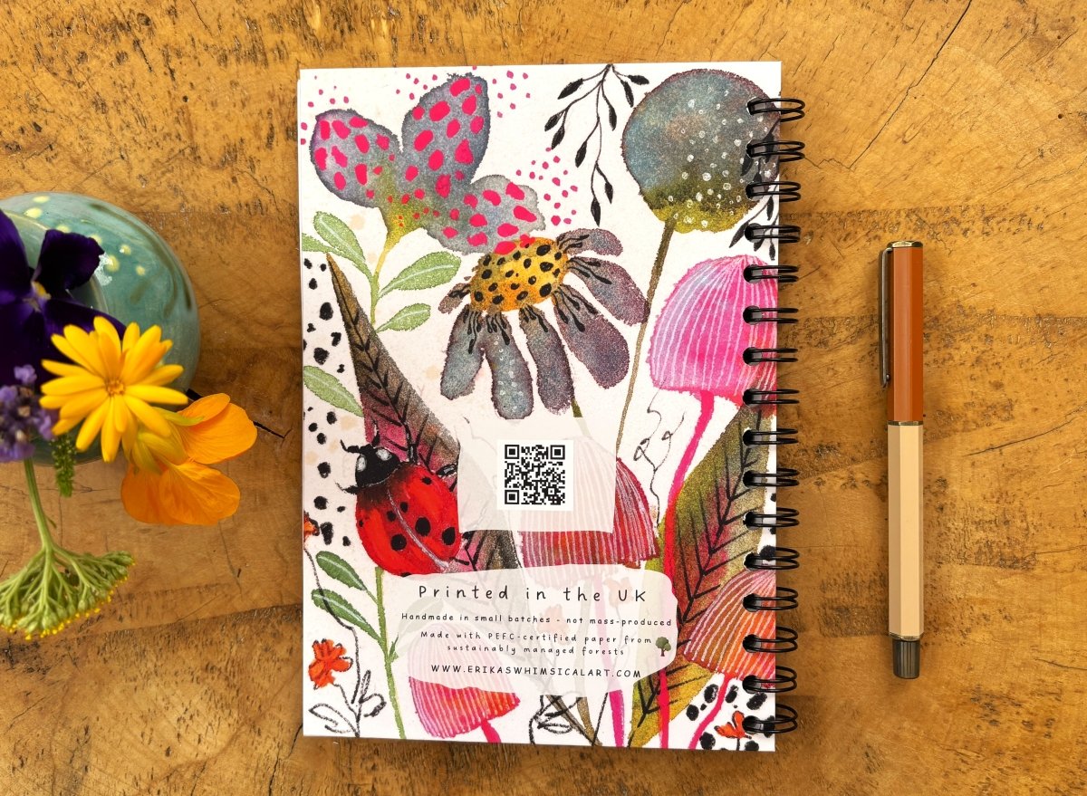The Beginning Of Something Amazing | Notebook A5 - Erika's Whimsical Art