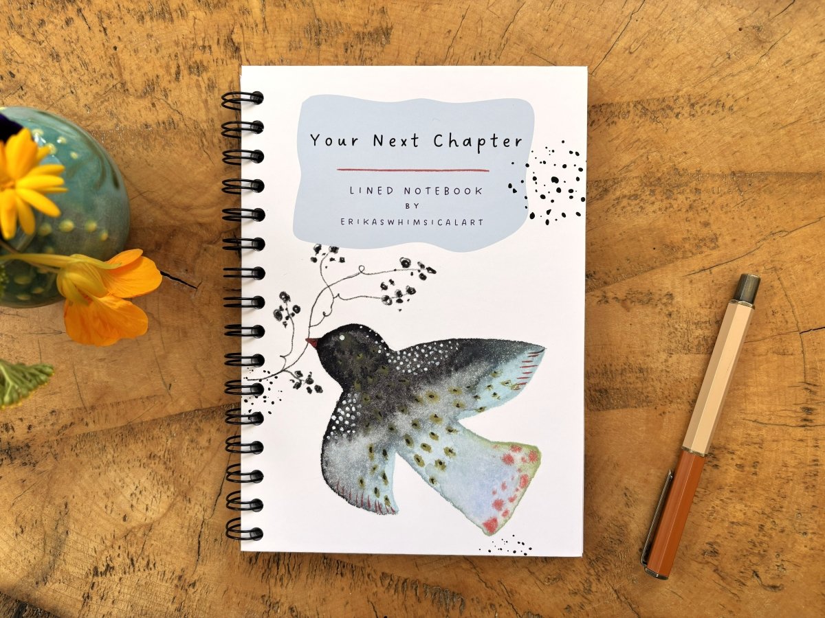Your Next Chapter | Notebook A5 - Erika's Whimsical Art