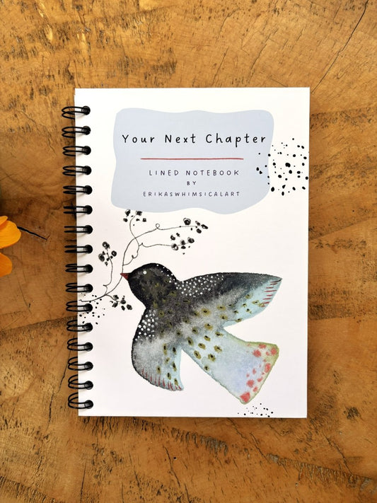 Your Next Chapter | Notebook A5 - Erika's Whimsical Art